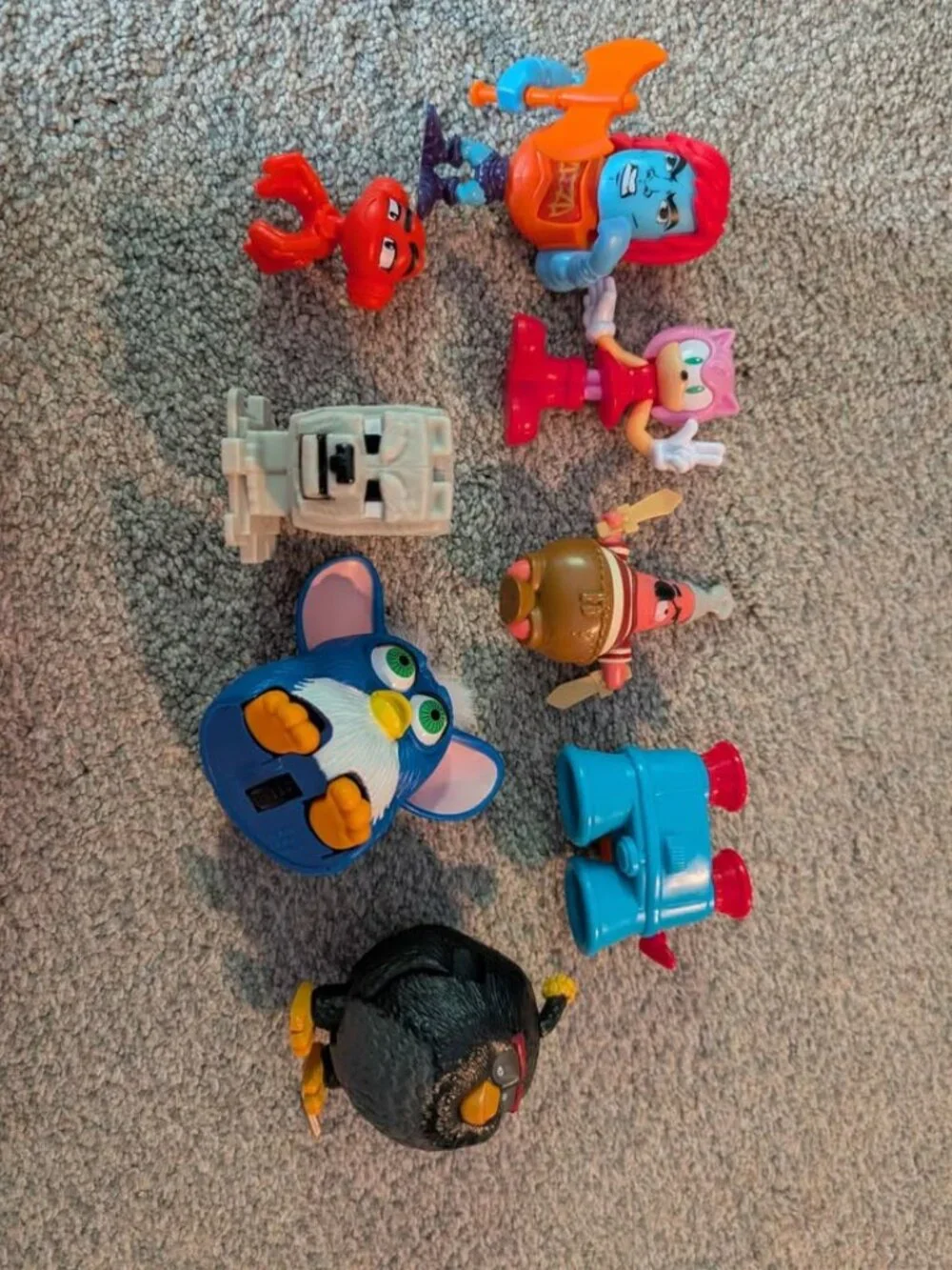 Random happy meals toy bundle